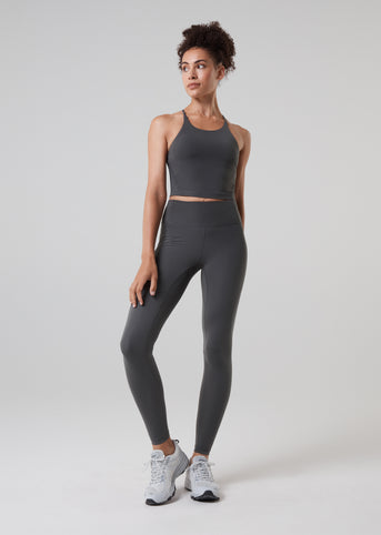 Higher Power Leggings - Ash Grey